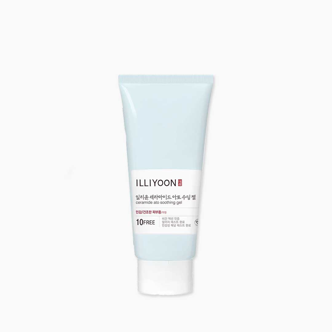 ILLIYOON Ceramide Ato Soothing Gel 175ml lightweight gel for hydrating and soothing sensitive or irritated skin